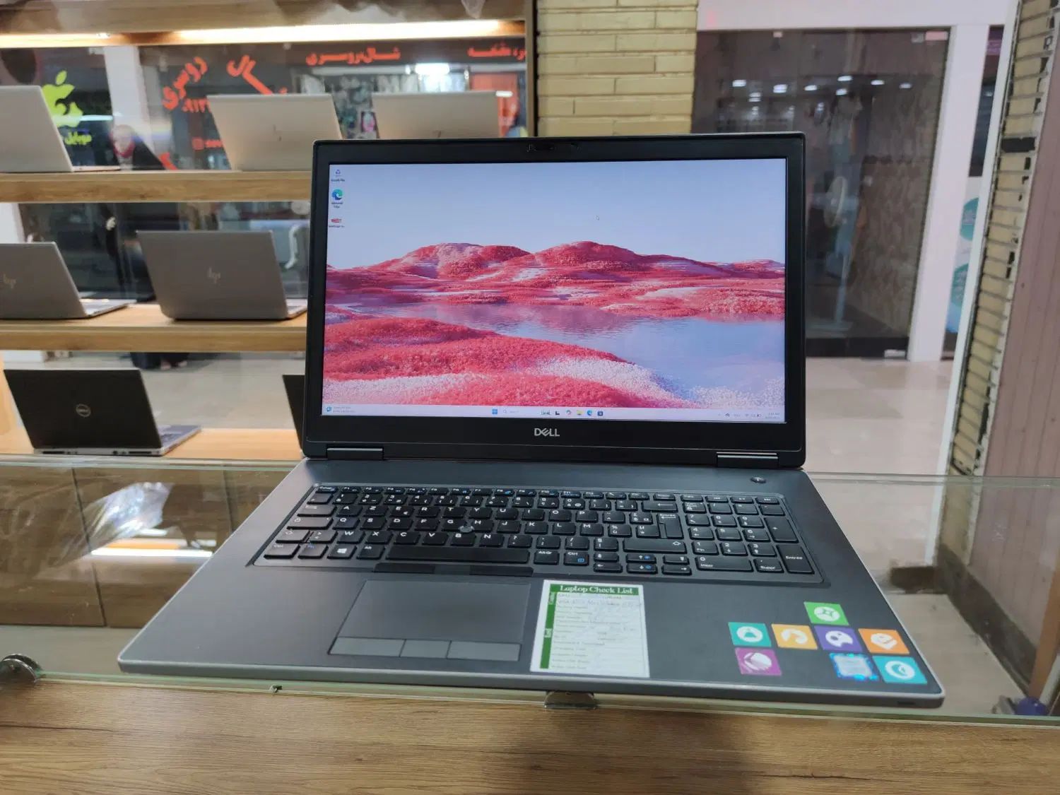 لپ تاپ مهندسی Dell 7740 (8 گیگ گرافیک RTX)|رایانه همراه|کرج, عظیمیه|دیوار