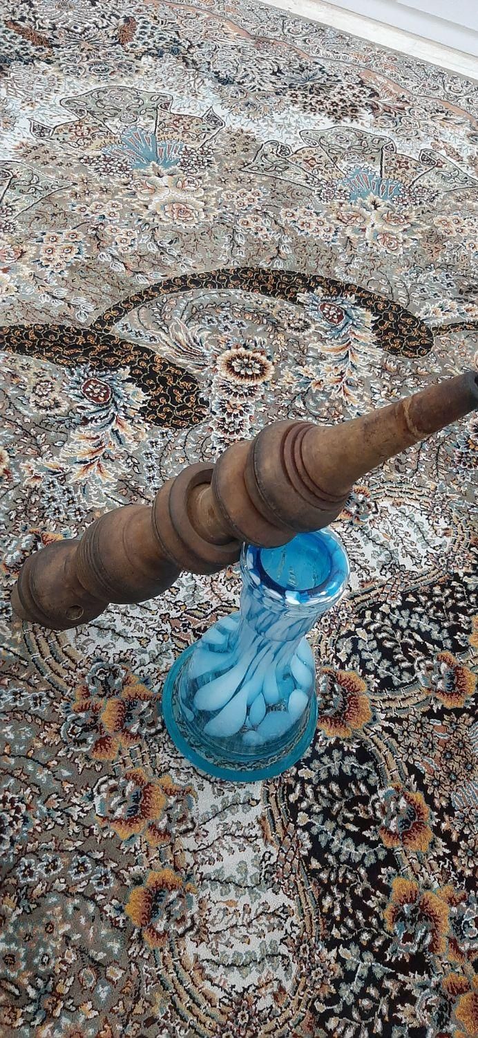 قلیان تنه چوبی|صنایع دستی و سایر لوازم تزئینی|تهران, نیکنام|دیوار