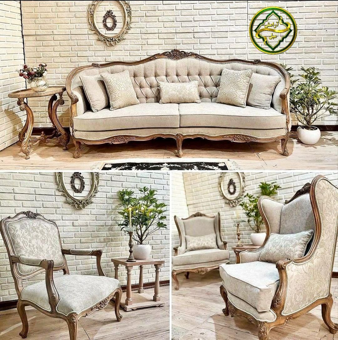 مبل پرفروش کلاسیک مدل راشل|مبلمان خانگی و میز عسلی|نیشابور, فیض آباد|دیوار