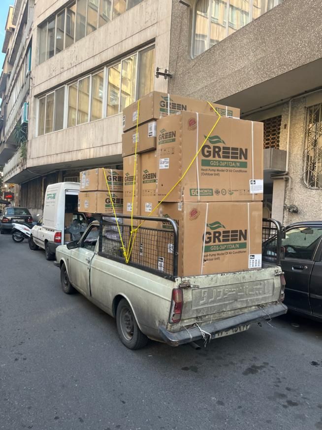 داکت اسپیلت گرین GREEN|کولر گازی و فن‌کوئل|تهران, بهار|دیوار