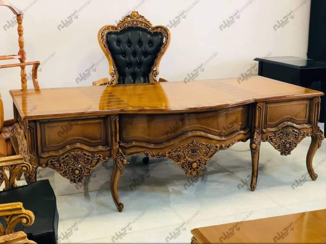 مبلمان اداری تاتلیس میز مدیریت کلاسیک باضمانت کتبی|دفتر کار|تهران, فاطمی|دیوار