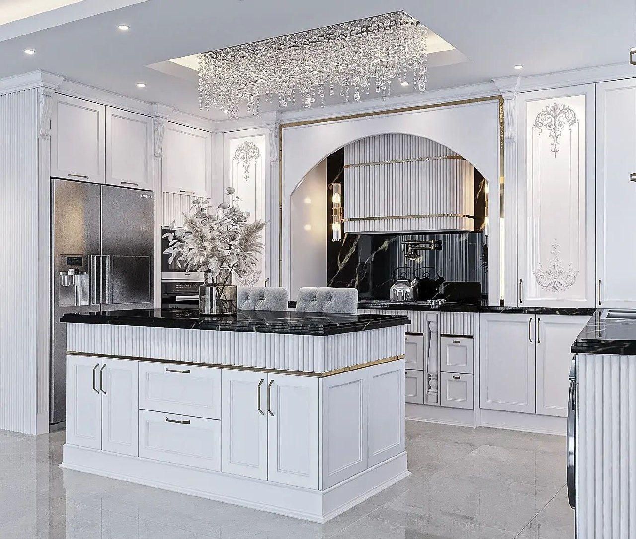 کابینت نئوکلاسیک و هایگلاس اقساطی تولیدی فاتح|مصالح و تجهیزات ساختمان|شهریار, شهریار|دیوار