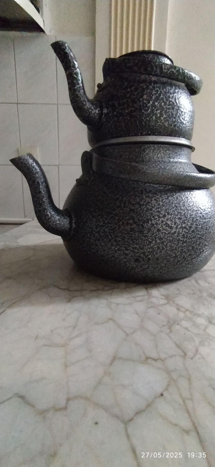 قوری و کتری رنگ کوره‌ای با کیفیت|قوری، کتری، قهوه‌ساز دستی|مشهد, شهرک ابوذر|دیوار