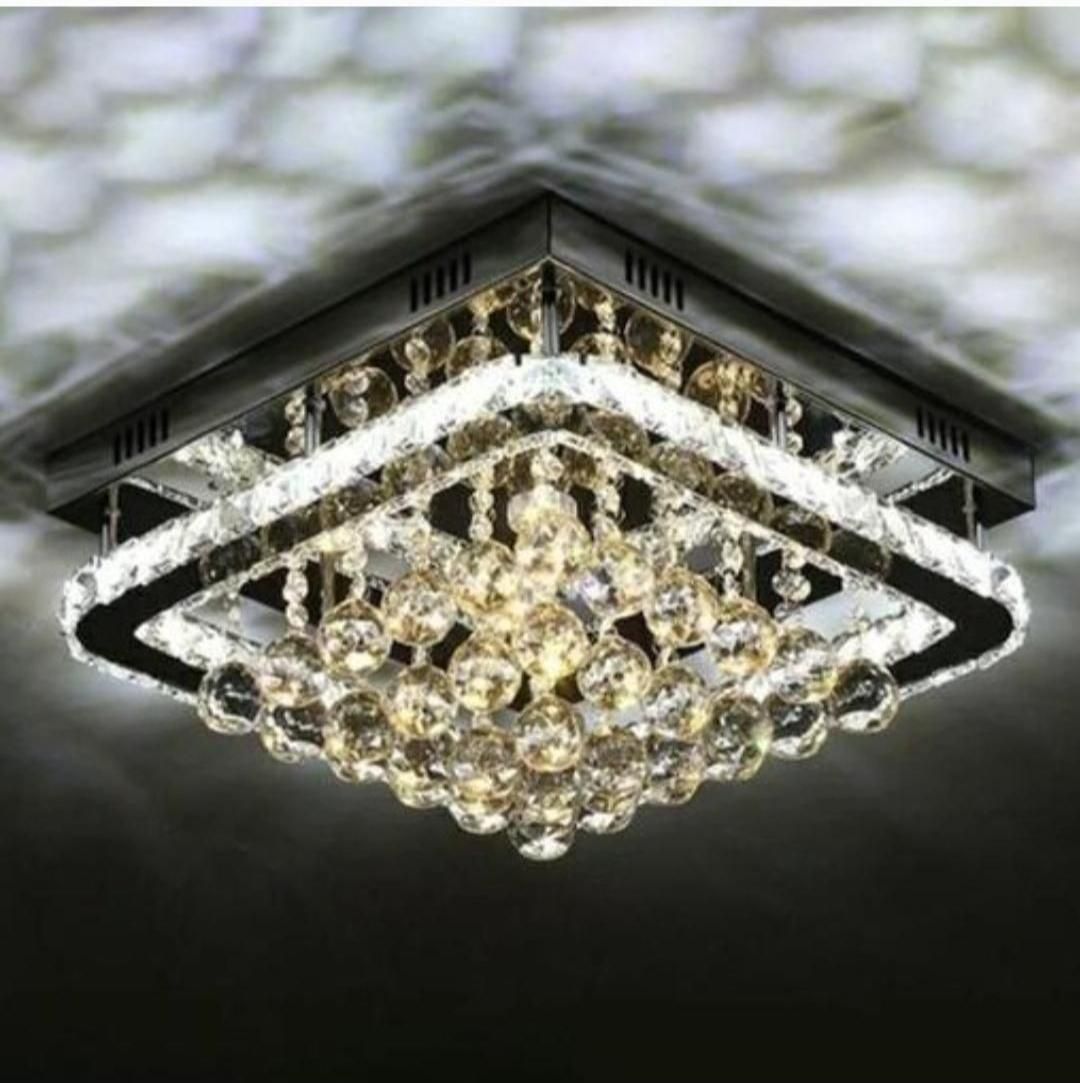 لوستر الماس .کهکشانی سقفی ساحل مربع ۰۰۰۴.AC light|لوستر و چراغ آویز|تهران, سنگلج (شاپور)|دیوار