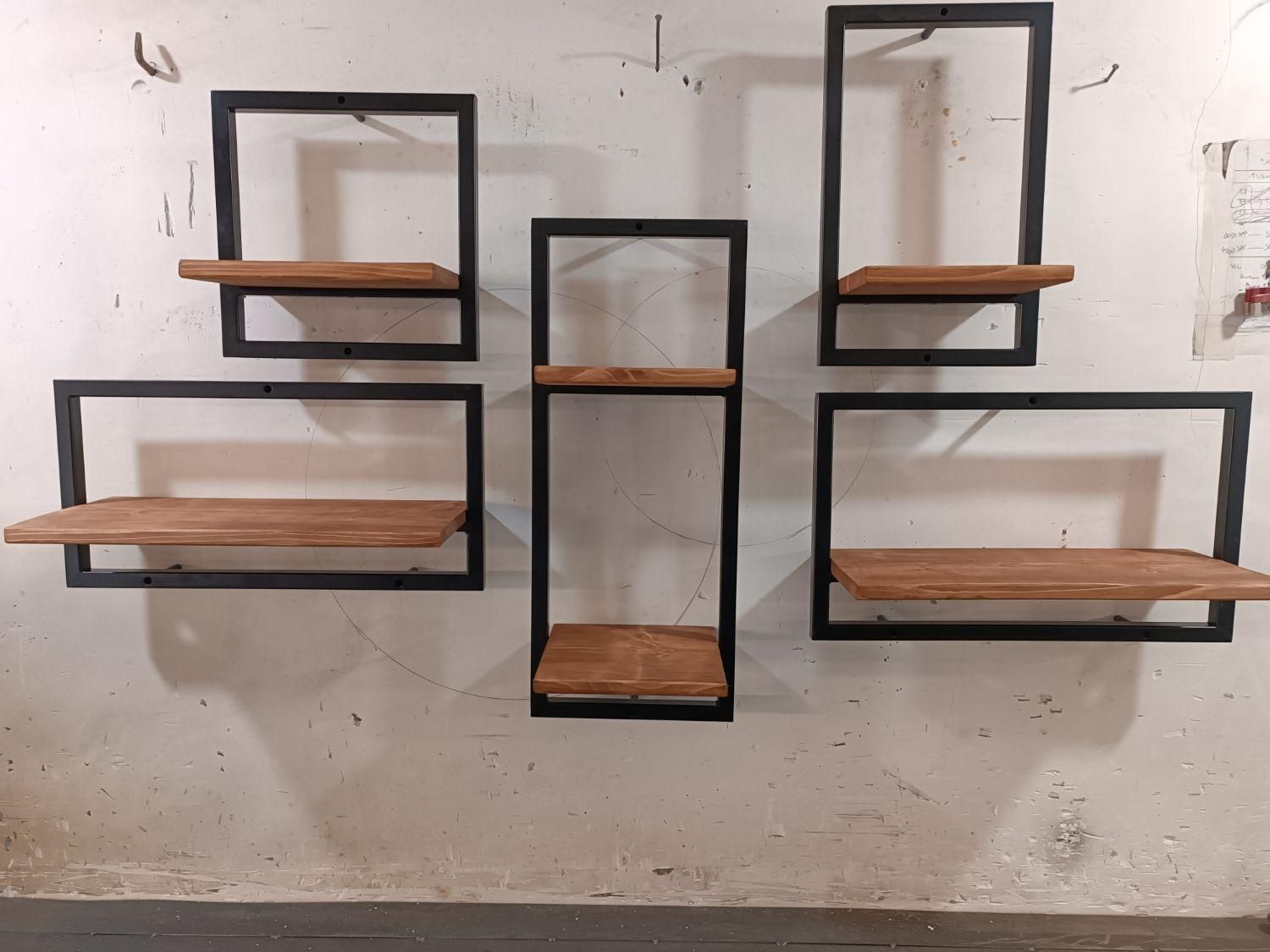 شلف دیواری کد ۰۵|کتابخانه، شلف، قفسههای دیواری|الوند, |دیوار