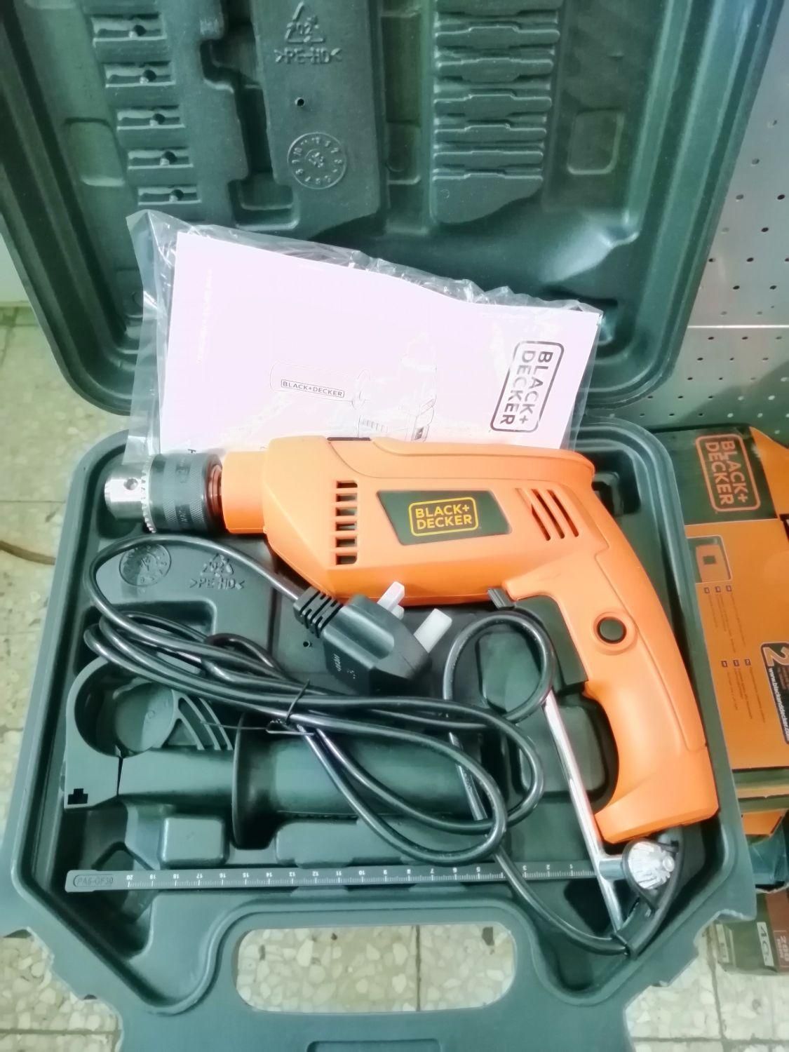 دریل چکشی 13 میل بلک انددکر اصلی|ابزارآلات|اصفهان, کشاورزی|دیوار