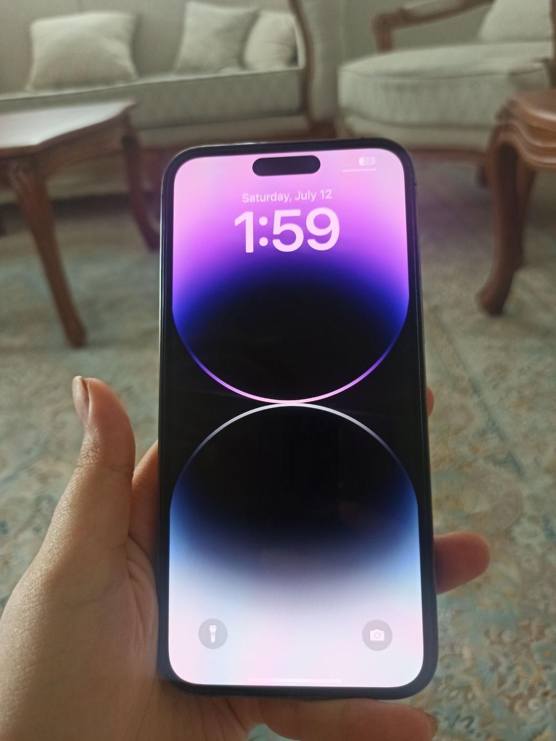 اپل iphone 14 Pro Max با حافظهٔ ۲۵۶ گیگابایت|موبایل|تهران, شهرک رضویه|دیوار