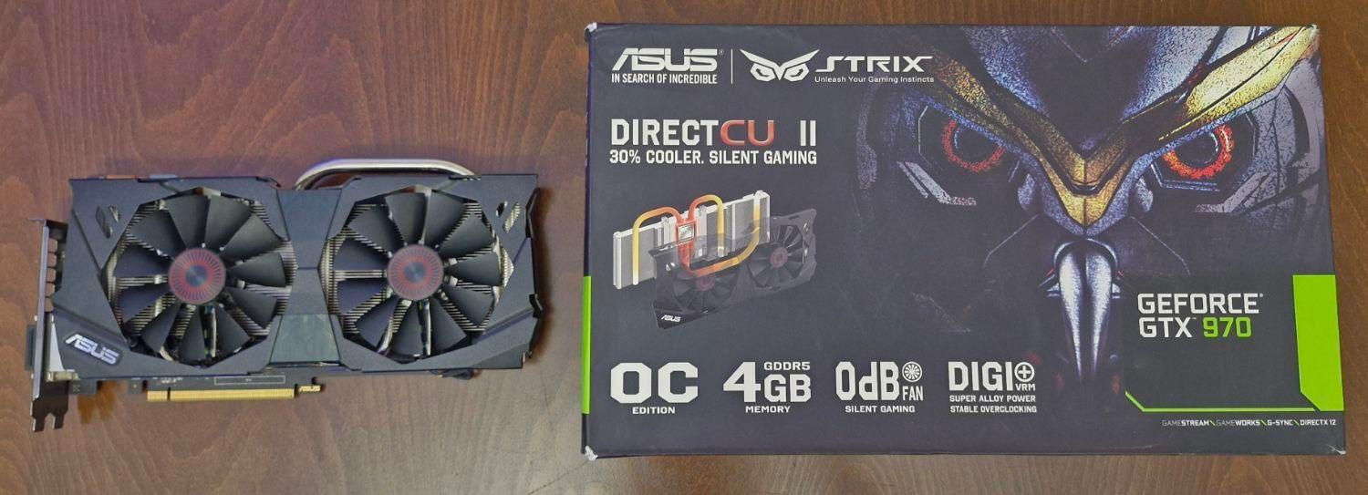 کارت گرافیک ایسوس GTX 970 Strix|قطعات و لوازم جانبی رایانه|تهران, تهرانپارس غربی|دیوار