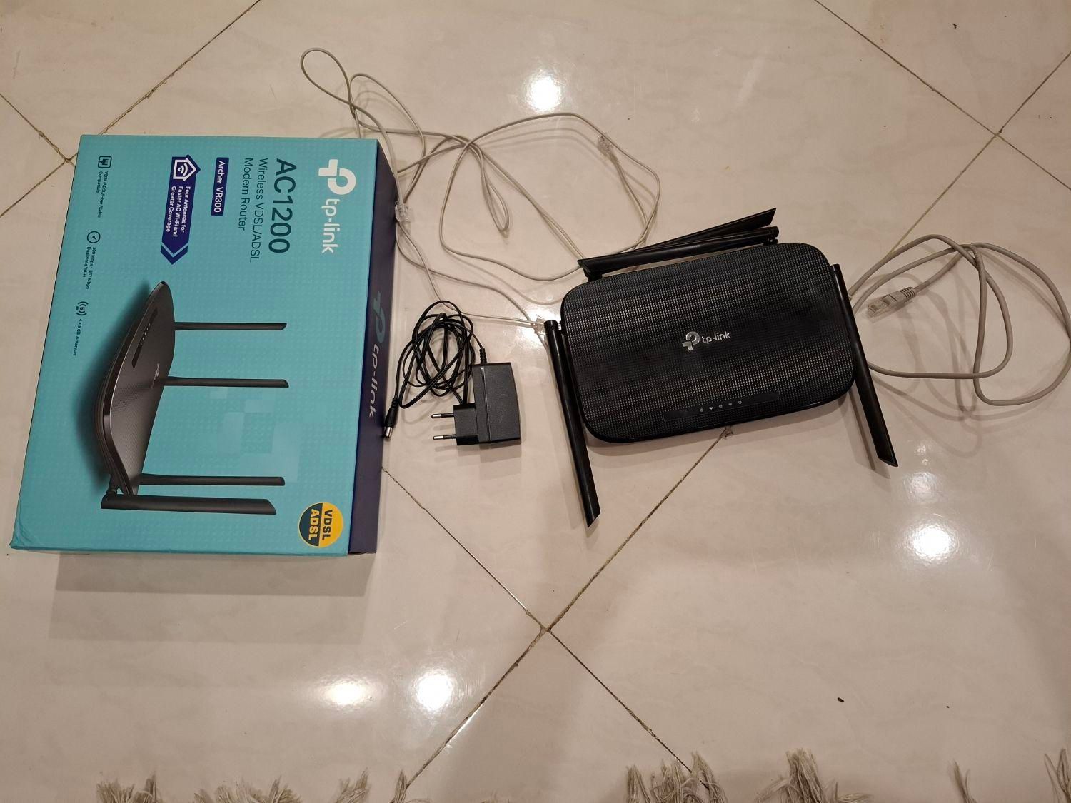 مودم تی پی لینک tp-link مدل adsl/vdsl AC1200|مودم و تجهیزات شبکه|تهران, شارق|دیوار