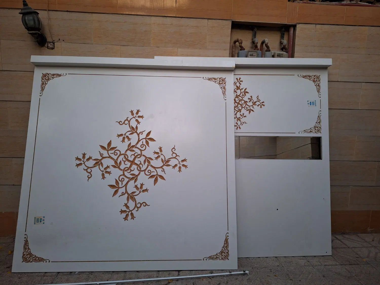 ام دی اف|تخت و سرویس خواب|مشهد, گاز|دیوار