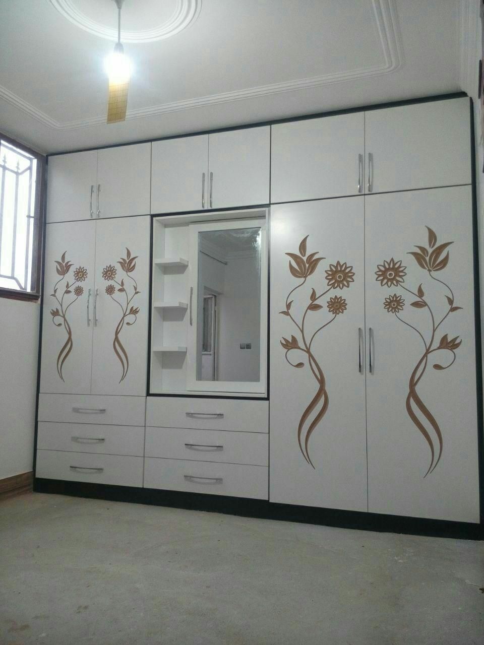 کمددیواری CNC در طرح های مختلف|جاکفشی، کمد، دراور|اردبیل, |دیوار