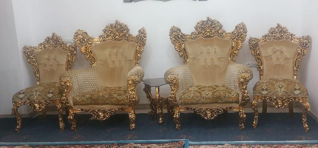 مبل سلطنتی|مبلمان خانگی و میز عسلی|قدس, شهر‌قدس|دیوار