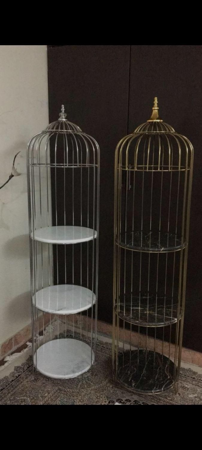 ویترین استند شلف قفسه ۳ طبقه مسوار بلند فلزی|بوفه، ویترین، کنسول|آفتاب, |دیوار