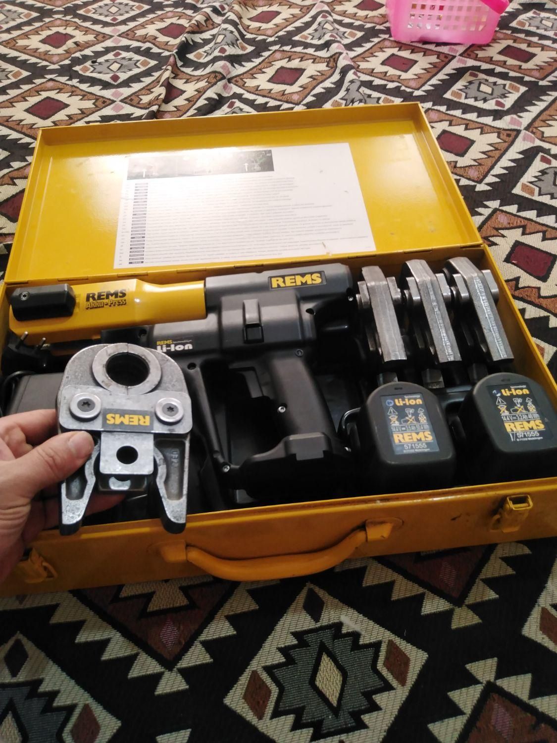 دستگاه پرس لوله رمس اصلی المان|ابزارآلات|مشکیندشت, |دیوار