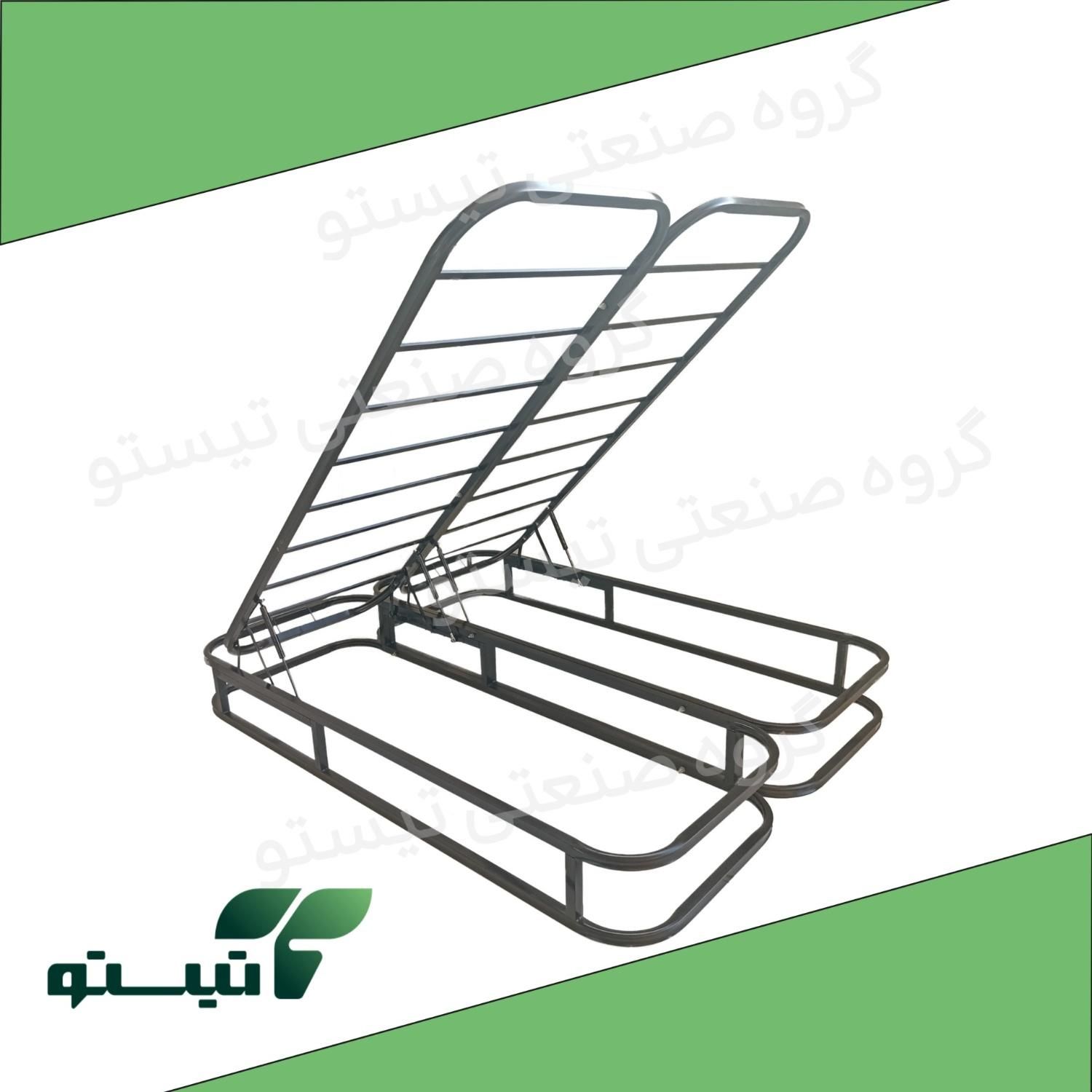 انواع کف تخت ثابت و جک دار نرده فلزی و نرده چوبی|تخت و سرویس خواب|تهران, یافت آباد جنوبی|دیوار