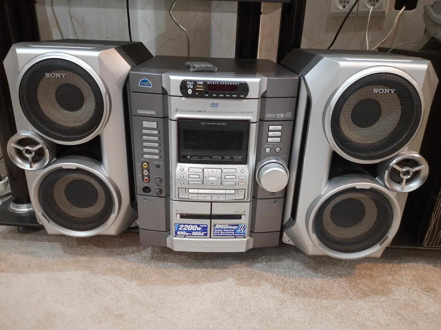 ضبط سونی rv6000|سیستم صوتی خانگی|شهرکرد, |دیوار