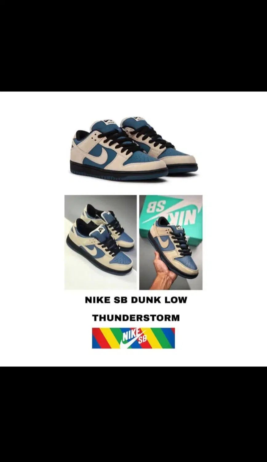 کتونی اورجینال نایک NIKE SB DUNK THUNDERSTORM|کیف، کفش، کمربند|تهران, شارق|دیوار