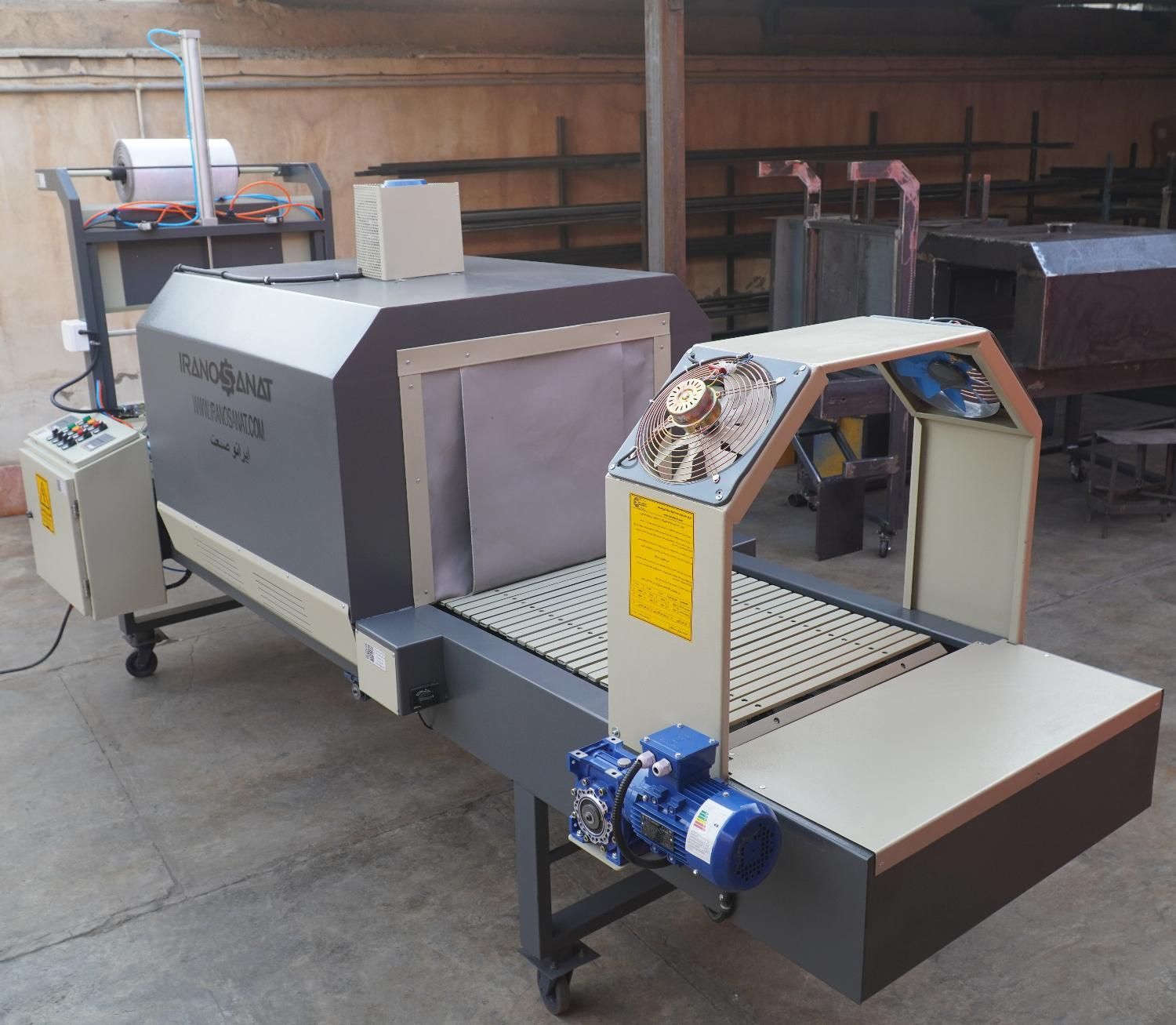 دستگاه شیرینگ پک Ghzn دهانه 60*75|ماشینآلات صنعتی|قزوین, |دیوار