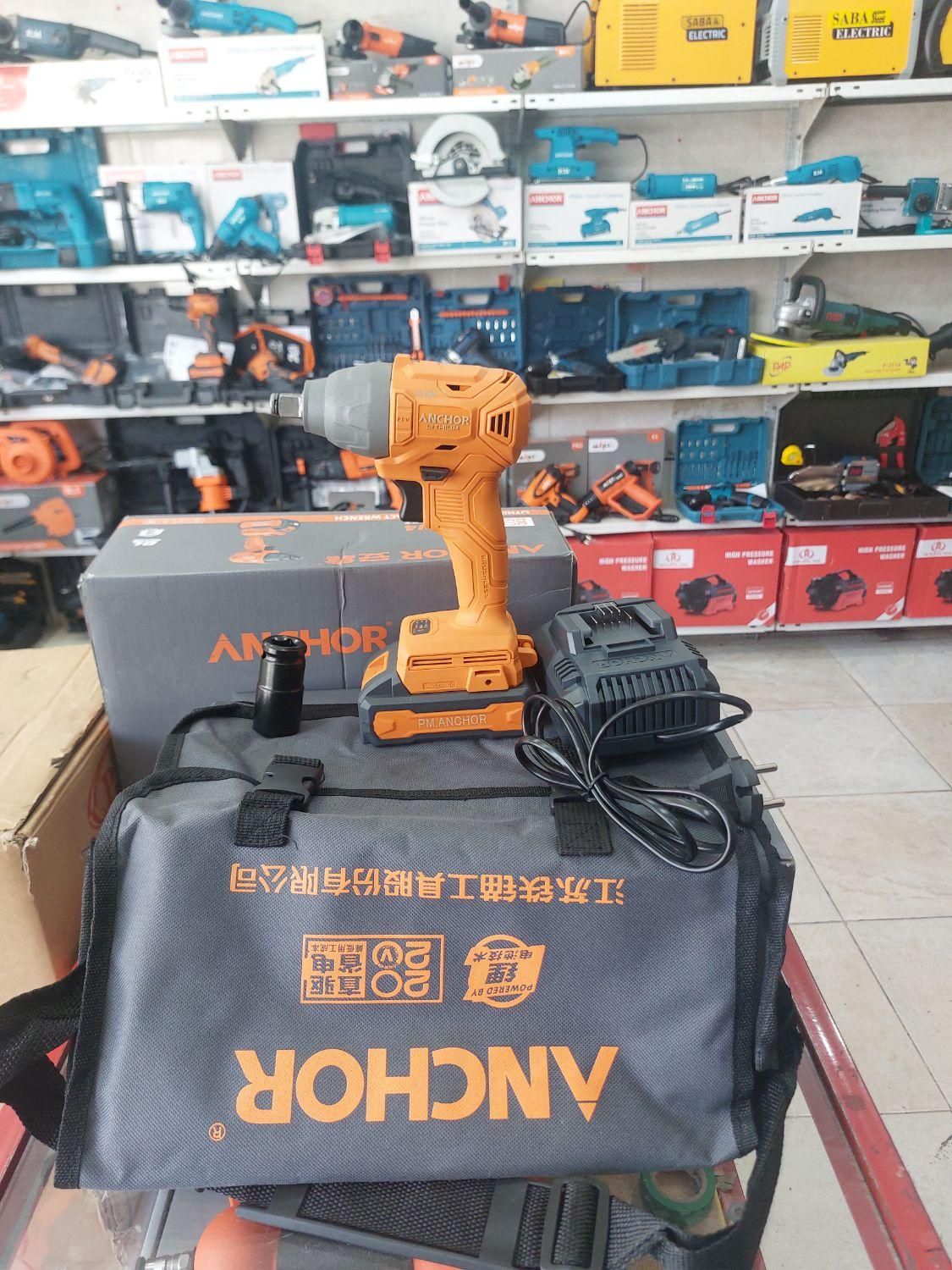 بکس شارژی 310 نیوتن براشلس انکور باگارانتی|ابزارآلات|اهواز, کمپلو جنوبی|دیوار