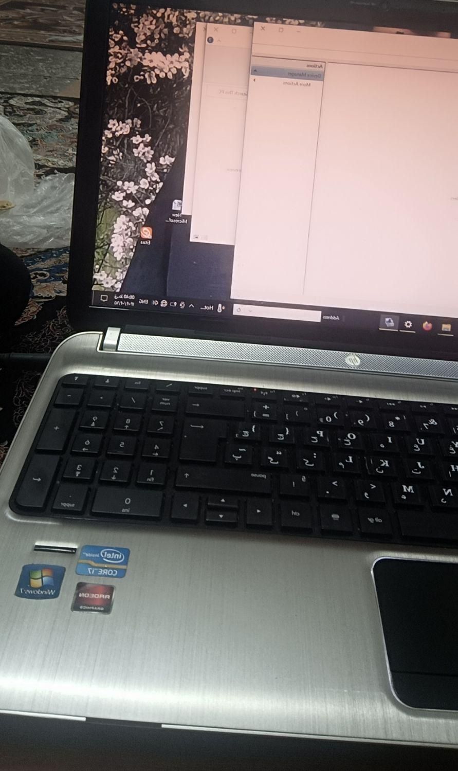 لبتاپ اچ پی مدل pavilion dv6|رایانه همراه|چابهار, |دیوار