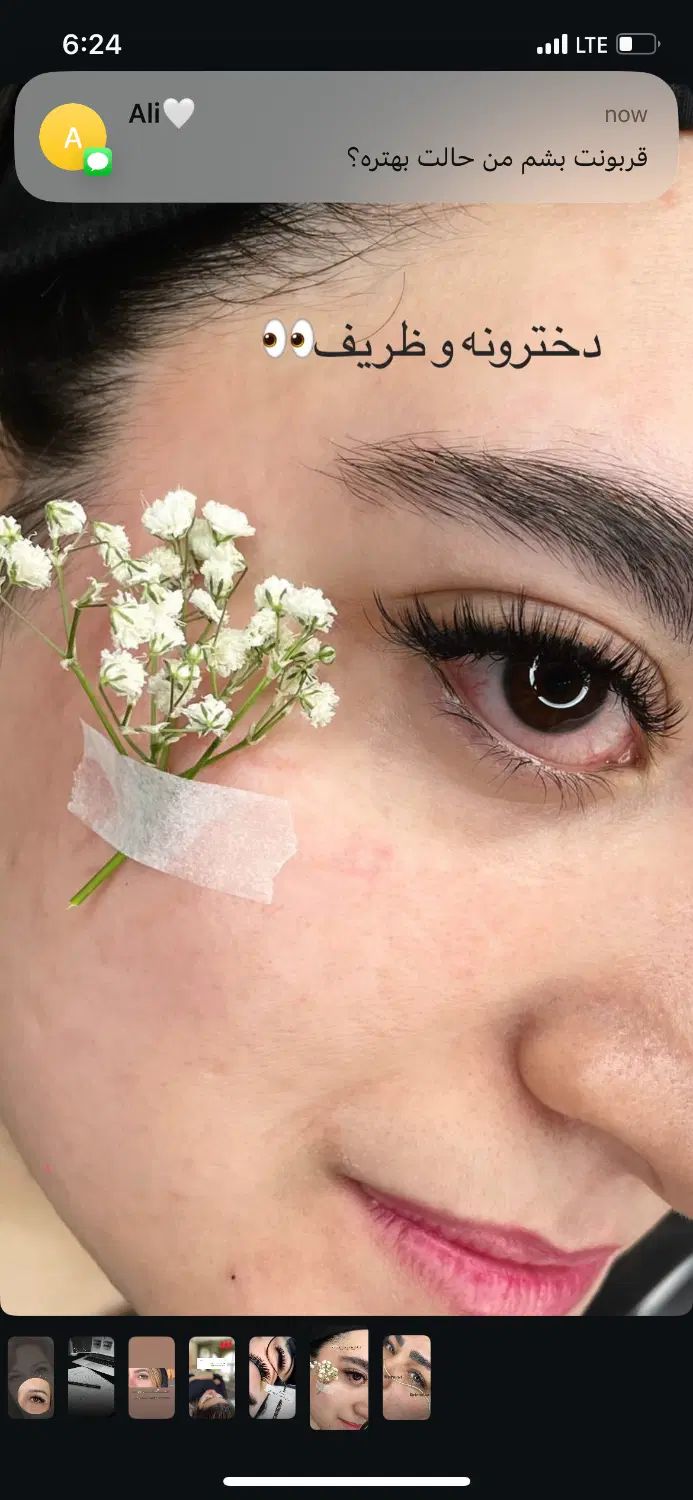 کاشت و اکستنشن مژه با تخفیف۵۰٪|خدمات آرایشگری و زیبایی|مشهد, بهاران|دیوار