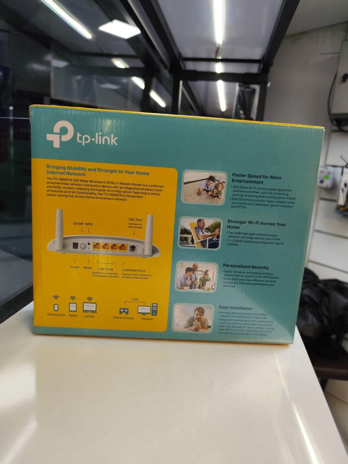 مودم ADSL TP-LINK8961|مودم و تجهیزات شبکه|تهران, میدان انقلاب|دیوار