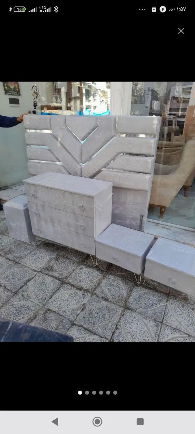 ست ۷تیکه ای / زیبایی اتاق خواب /تختخواب کامل/|تخت و سرویس خواب|ارومیه, |دیوار