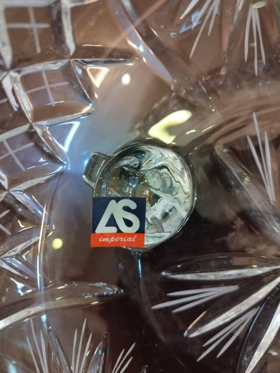 آجیل خوری میوه خوری پایه دار کریستال|ظروف سرو و پذیرایی|قم, زنبیل آباد|دیوار