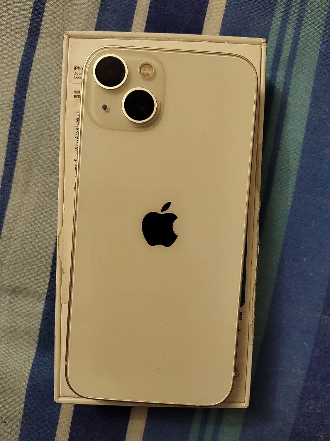 اپل iPhone 13 با حافظهٔ ۱۲۸ گیگابایت باطری ۱۰۰|موبایل|تهران, کاج|دیوار