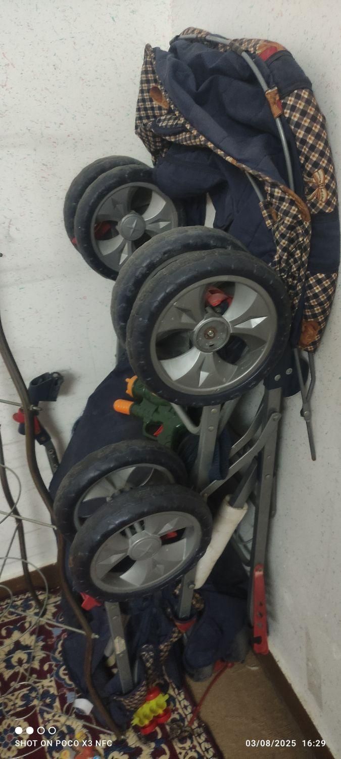 کالسکه 2قلو.|کالسکه و لوازم جانبی|اهواز, گلستان|دیوار