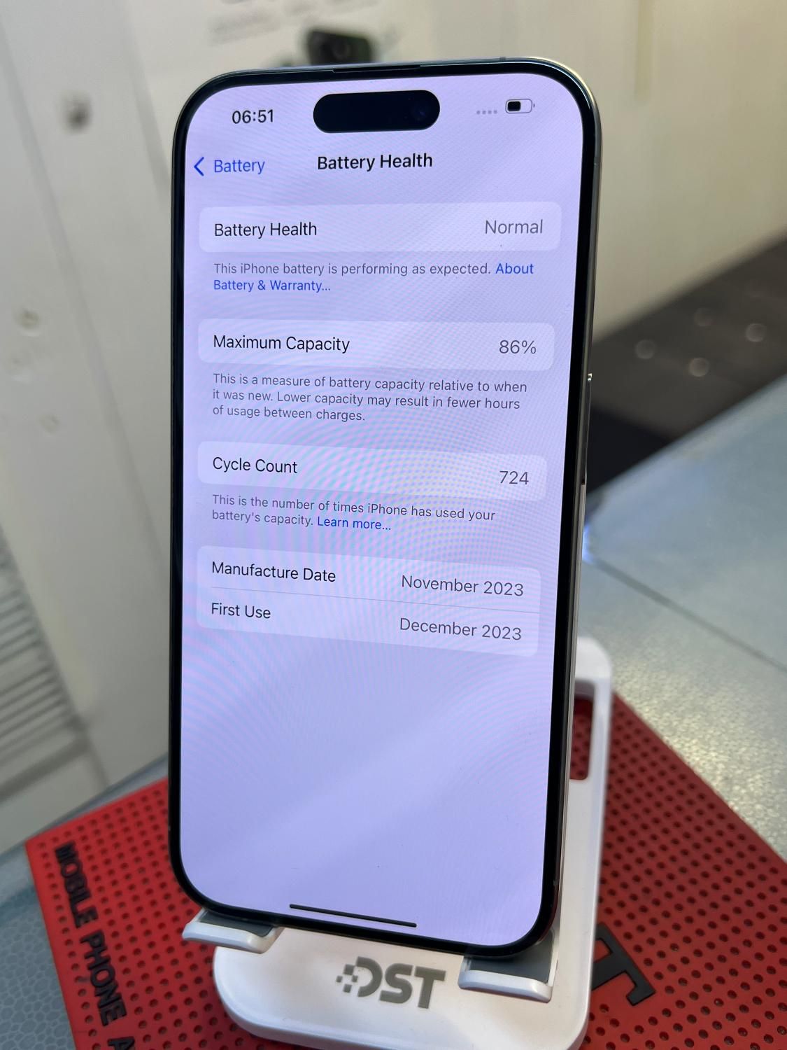 Iphone 15Pro natural Titanium 256GB-Zaa|موبایل|کرج, مهرویلا جنوبی|دیوار
