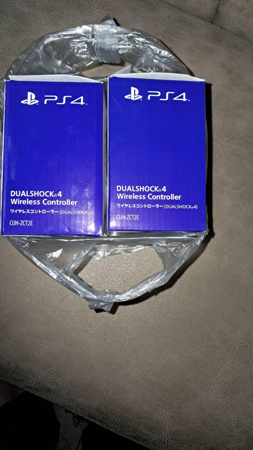 دسته بازی سونی مشکی PS4 Dualshock 4|کنسول، بازی ویدئویی و آنلاین|بیرجند, |دیوار