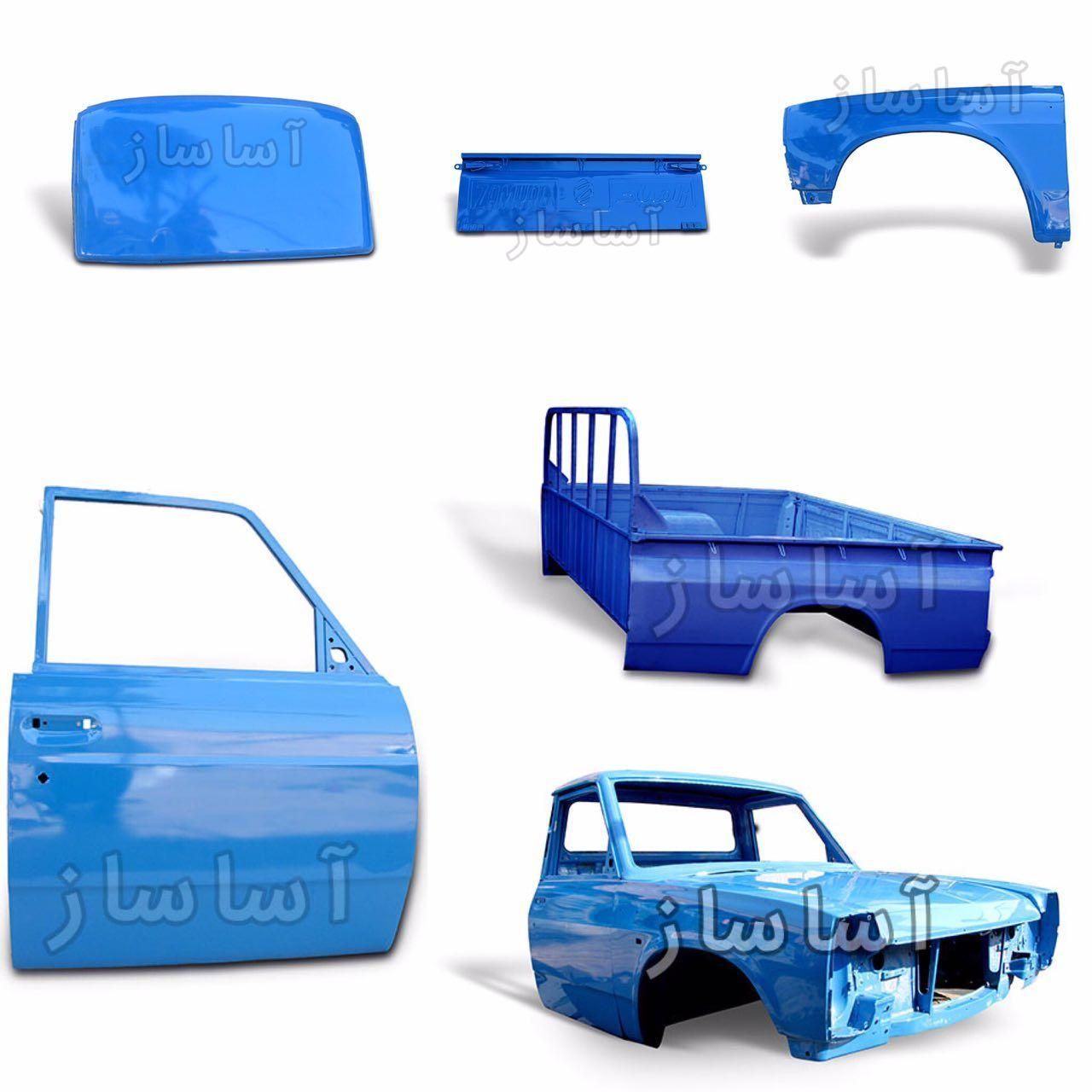 فروش اتاق عقب جلو ،درب،گلگیر،کاپوت ، نیسان وانت|قطعات یدکی و لوازم جانبی|پاکدشت, خاتون آباد|دیوار