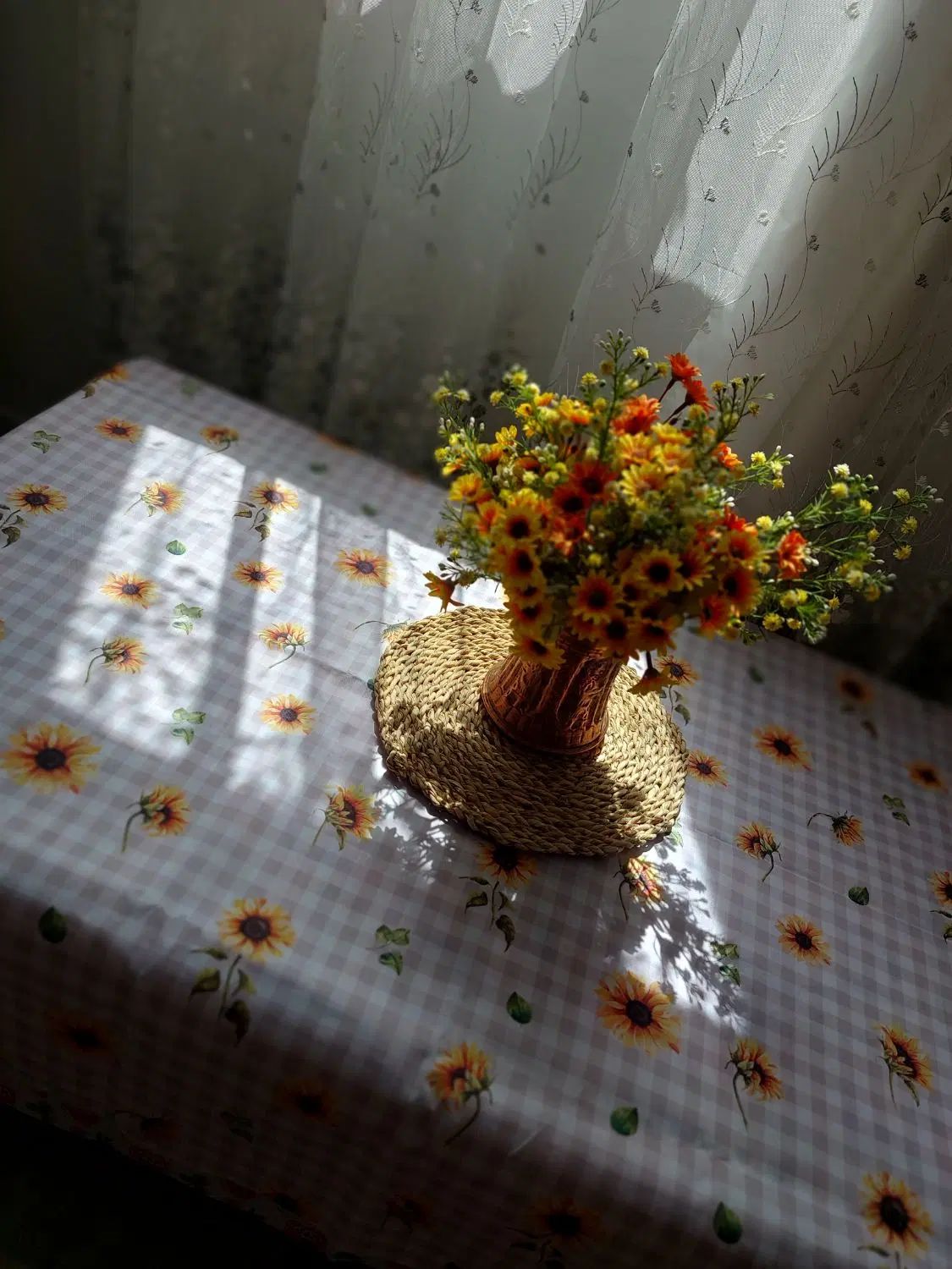 سفره رومیزی ضدلک  پارچه فلامنت پینترستی|سفره، حوله، دستمال آشپزخانه|کرج, گلستان|دیوار
