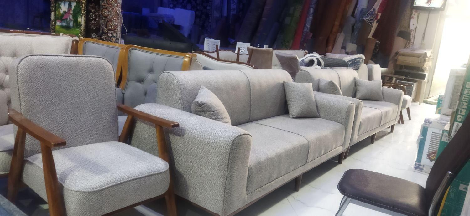 مبل تمام چوب جدیدمینامال تخفیف|مبلمان خانگی و میز عسلی|شیروان (خراسان), |دیوار