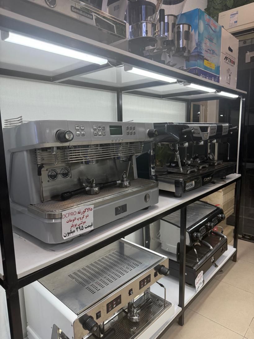 دستگاه اسپرسو ساز صنعتی فلومتر اسیاب قهوه مانومترز|کافی‌شاپ و رستوران|سنندج, |دیوار
