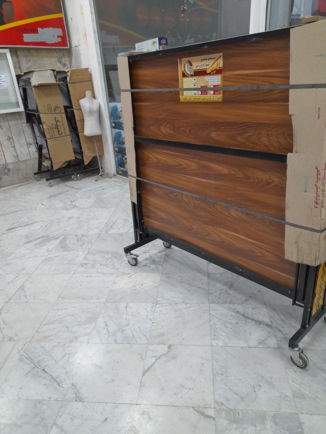 میز پینگ پنگ چرخ دار ( ام دی اف ) ۱۶ میل|ورزش‌های توپی|سنندج, |دیوار