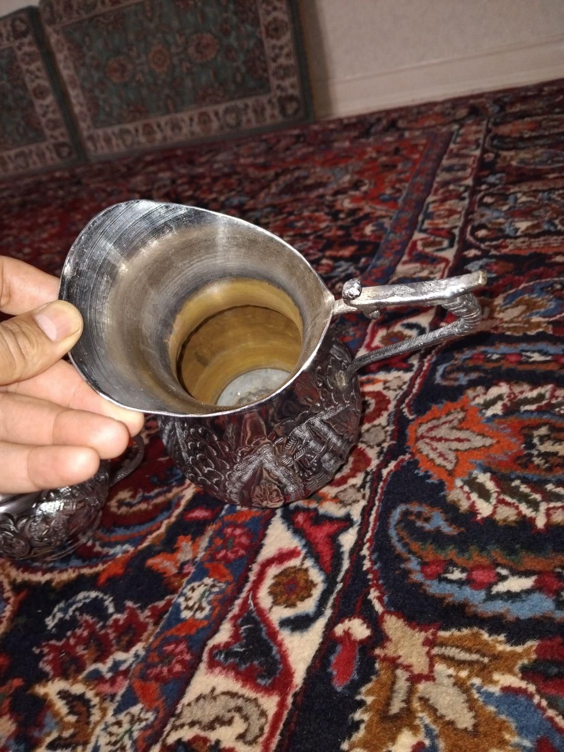 پارچ‌برنجی‌وقوری|قوری، کتری، قهوه‌ساز دستی|تهران, نازی‌آباد|دیوار