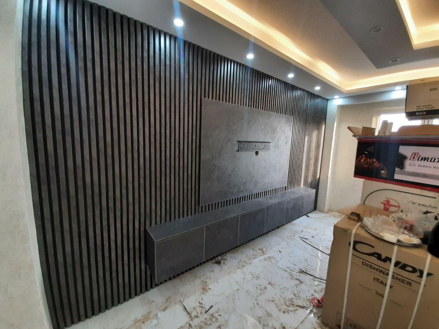 نصب و نصاب قرنیز برچسب کابینت ماربل شیت کاغذ ترمو|خدمات پیشه و مهارت|فردیس, فردیس|دیوار