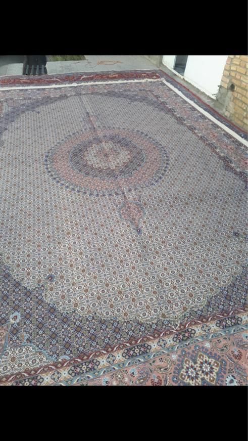 فرش دستباف ، تراکم بالا ، نخ خارجی (۱۸متری) اعلا|فرش|بیرجند, |دیوار