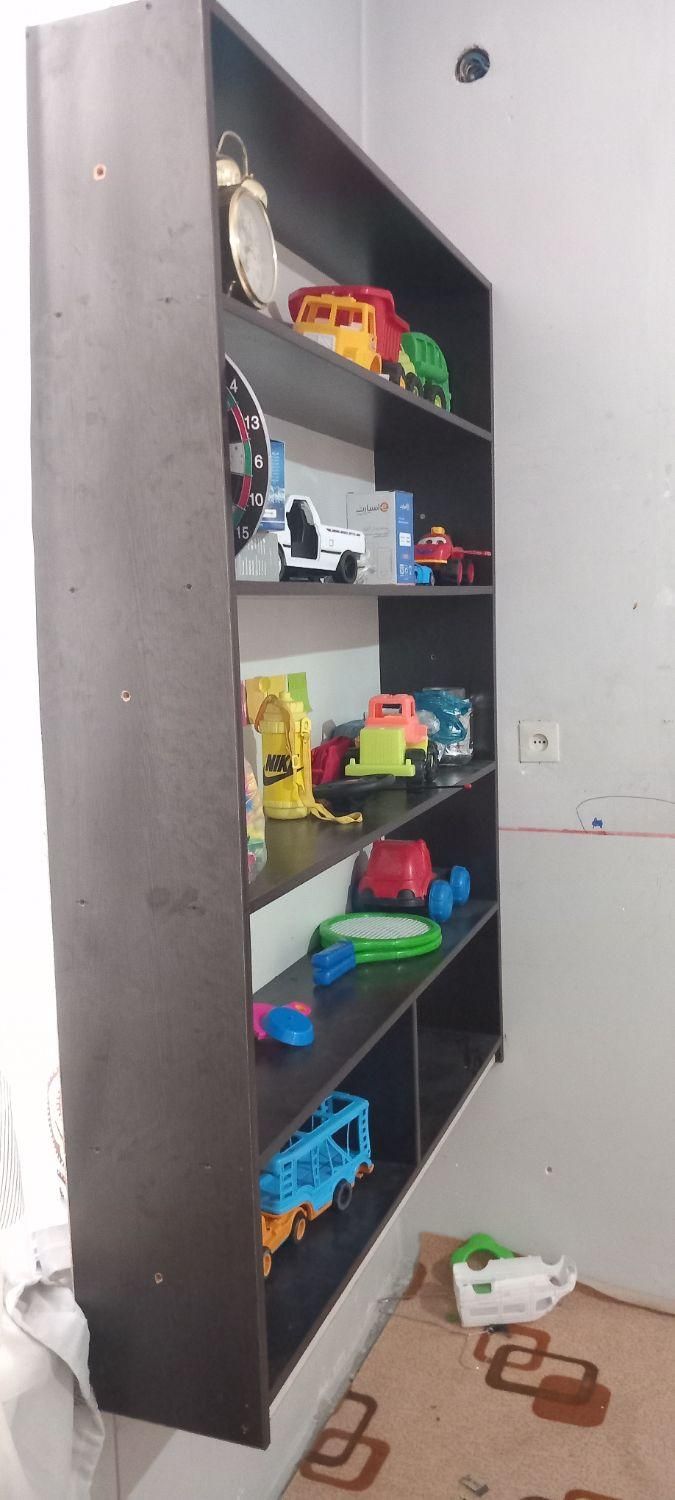 قفسه ی کتابخانه یا اسباب بازی|کتابخانه، شلف، قفسه‌های دیواری|کرمانشاه, |دیوار