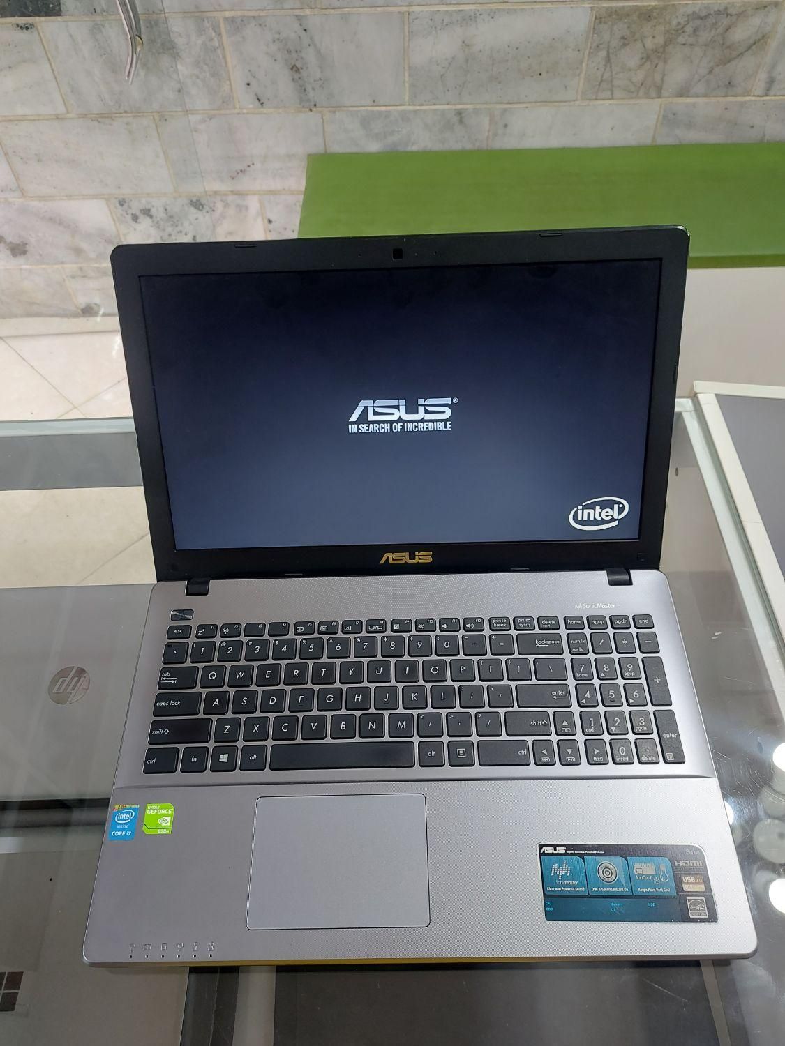 ASUS X550 i7 RAM16 SSD256 NVIDIA 2G هشت هسته|رایانه همراه|کرج, گلشهر|دیوار