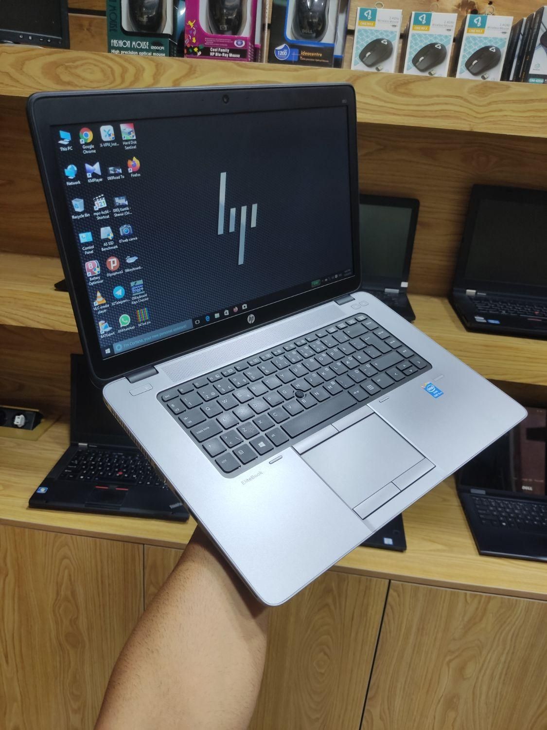 لپتاپHp 850g1 i5اسلیم رم۸/هارد256ssd/پرقدرت|رایانه همراه|تهران, استخر|دیوار