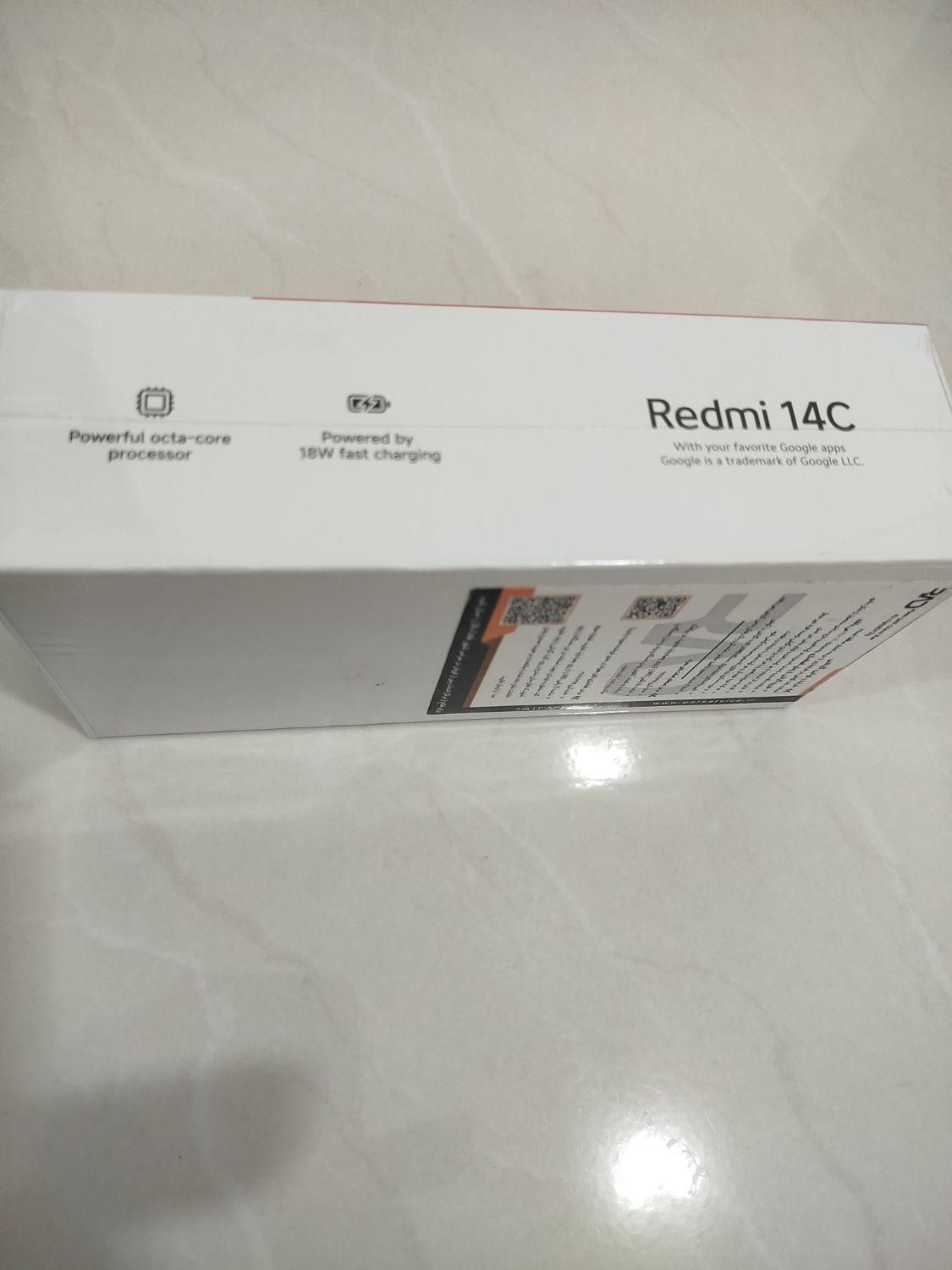 گوشی REDMI 14C رم 8 حافظه 256 پلم|موبایل|شیراز, کرونی(خاتونک)|دیوار