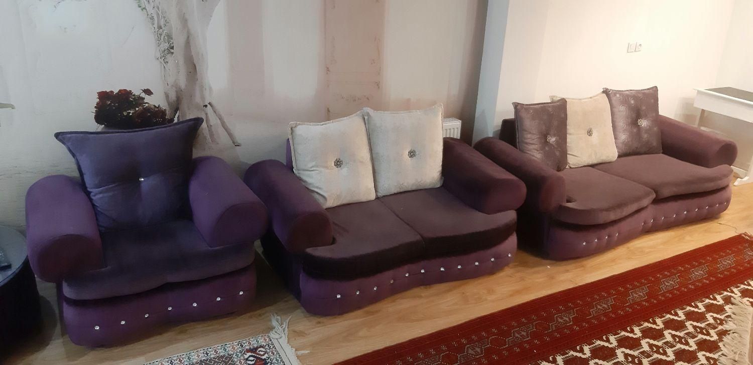 مبل 9 نفره|مبلمان خانگی و میز عسلی|گنبد کاووس, |دیوار