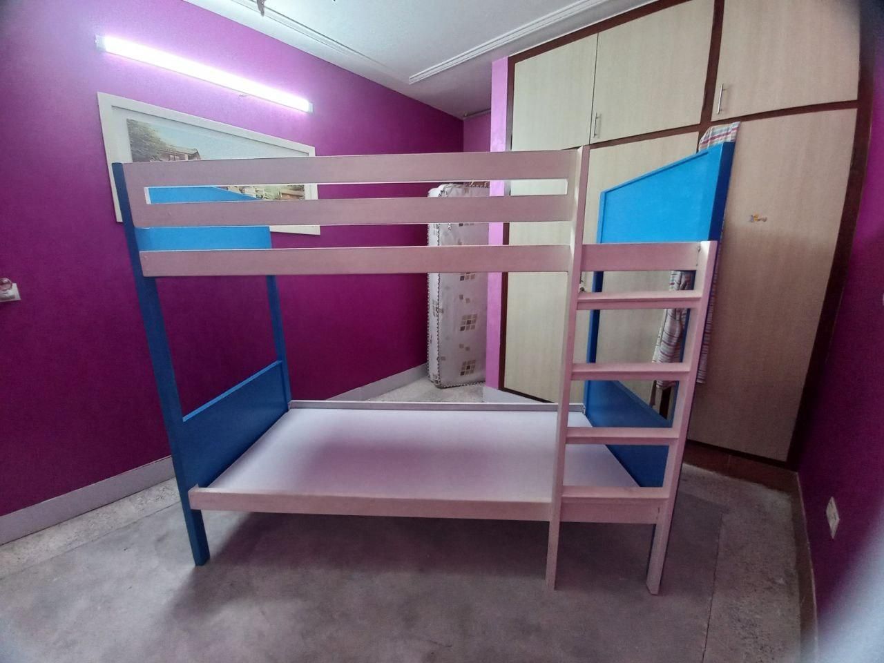 تختخواب ۲ طبقه|تخت و سرویس خواب|گنبد کاووس, |دیوار