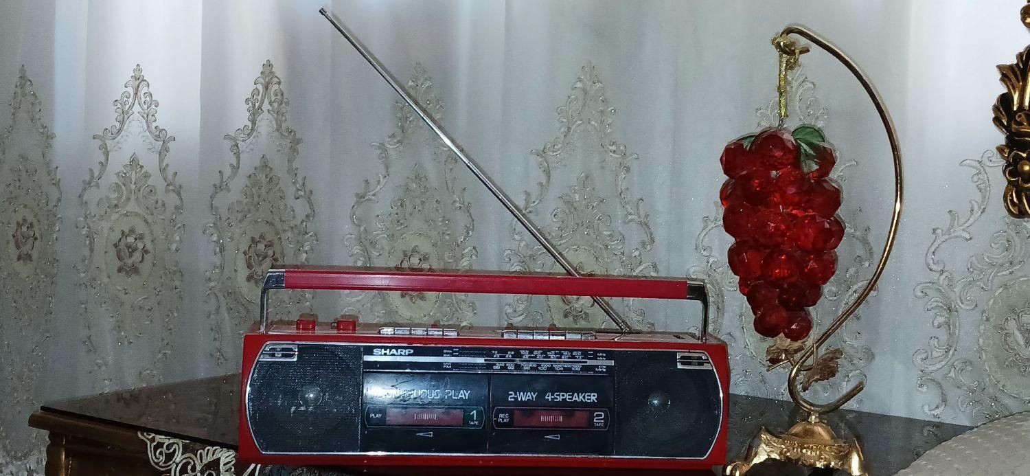 رادیوضبط شارپ اصل ژاپن|سیستم صوتی خانگی|شازند, |دیوار