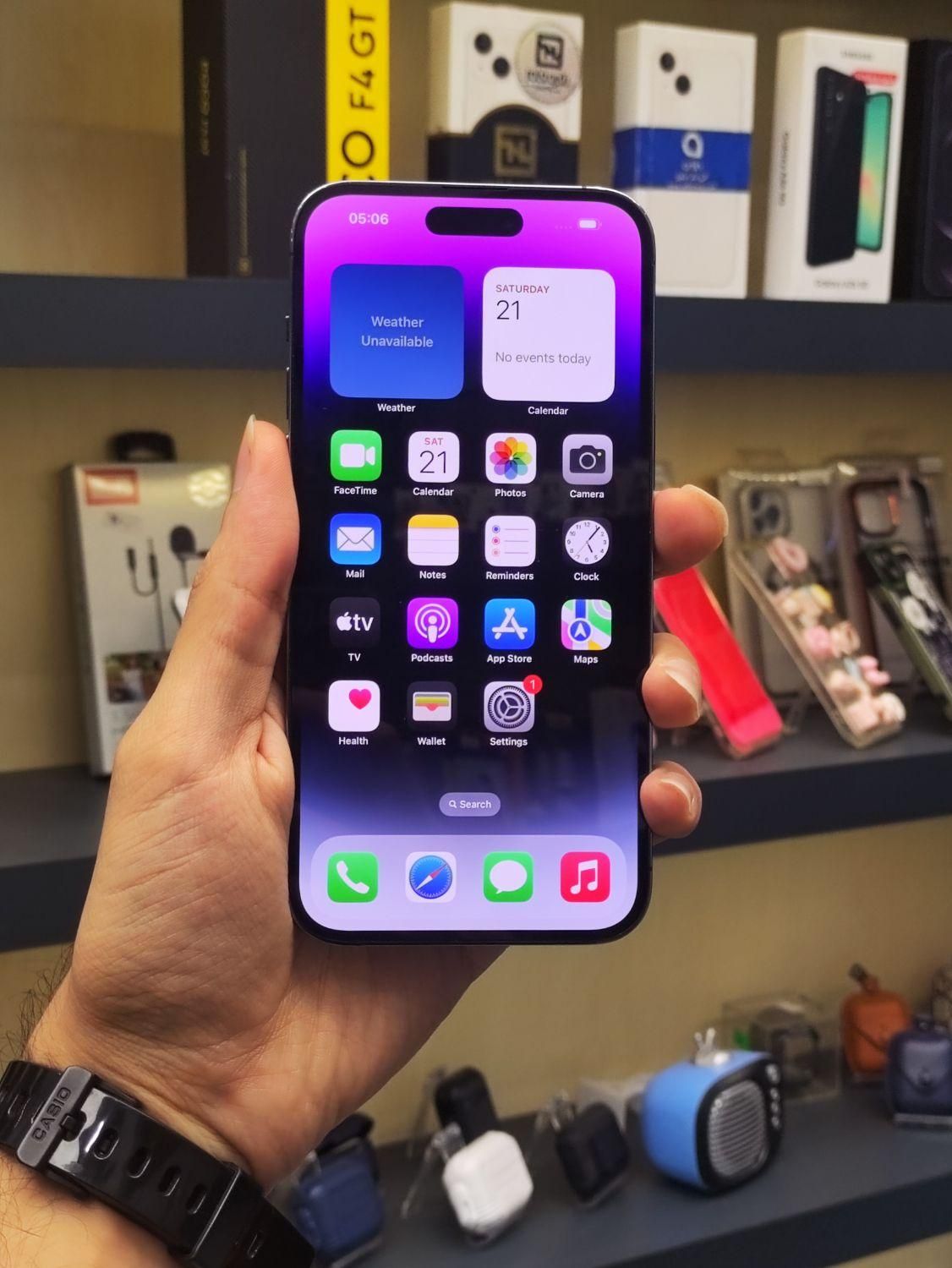 اپل iphone 14 Pro Max با حافظهٔ ۲۵۶ ZA|موبایل|قم, عمار یاسر|دیوار