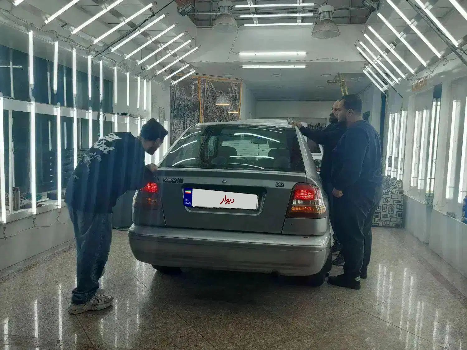 پراید ۱۴۱ نقره ایی دوگانه۸۷ مصرف کننده|خودرو سواری و وانت|کرج, برغان|دیوار