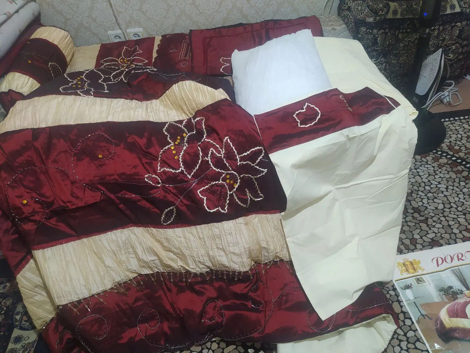 روتختی سنگ دوزی شده|سرویس روتختی|اصفهان, ارغوانیه|دیوار